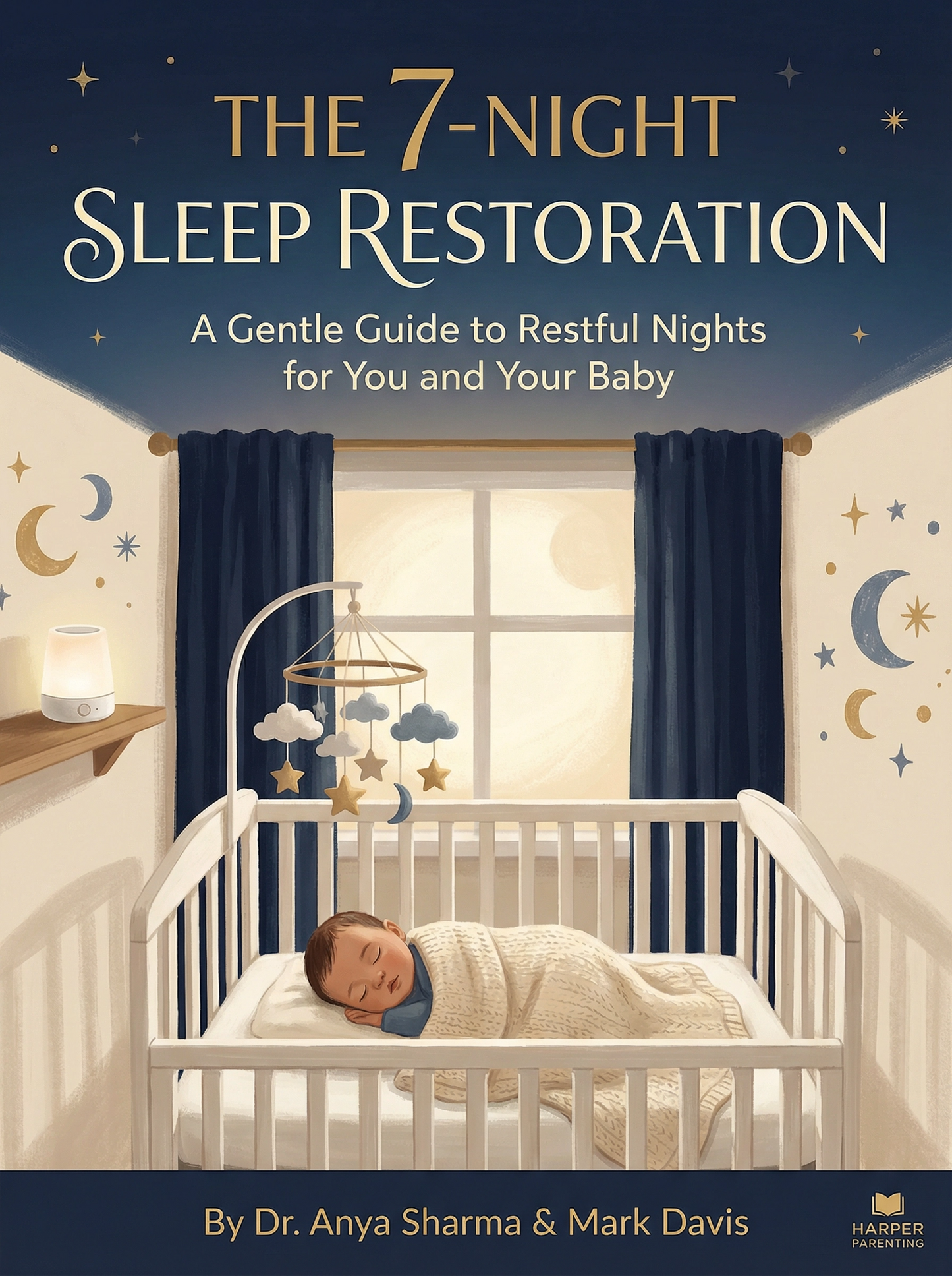 The 7-Night Sleep Restoration: The Gentle Step-by-Step Blueprint to Full-Night Sleep